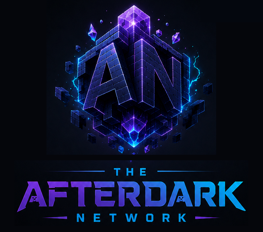 The Afterdark Network Dark Core AN logo